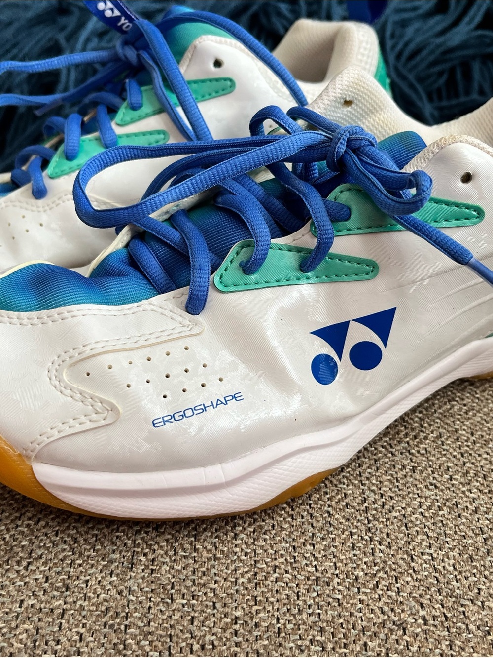 Yonex 460W White Athletic Shoes (badminton/pickleball) Men’s 7-1/2 women’s 9
